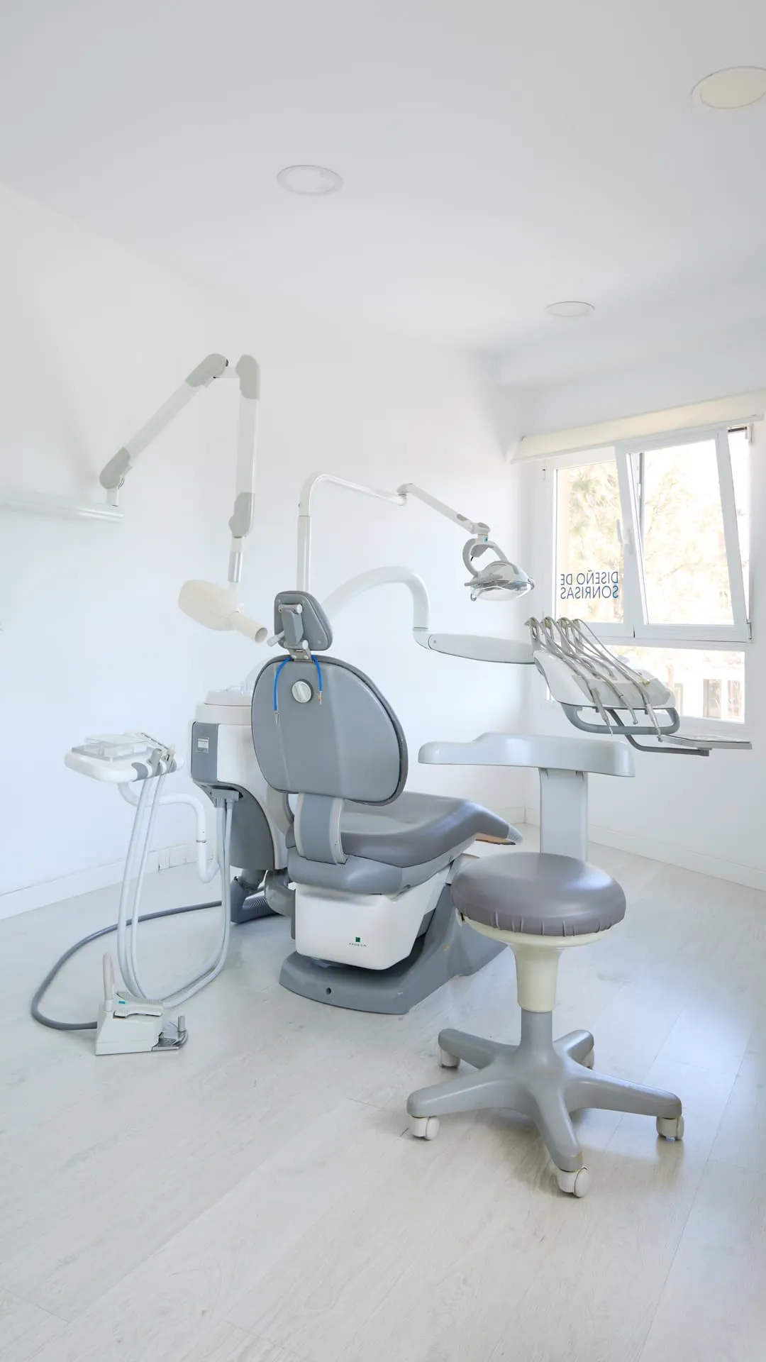 Silla de dentista moderna